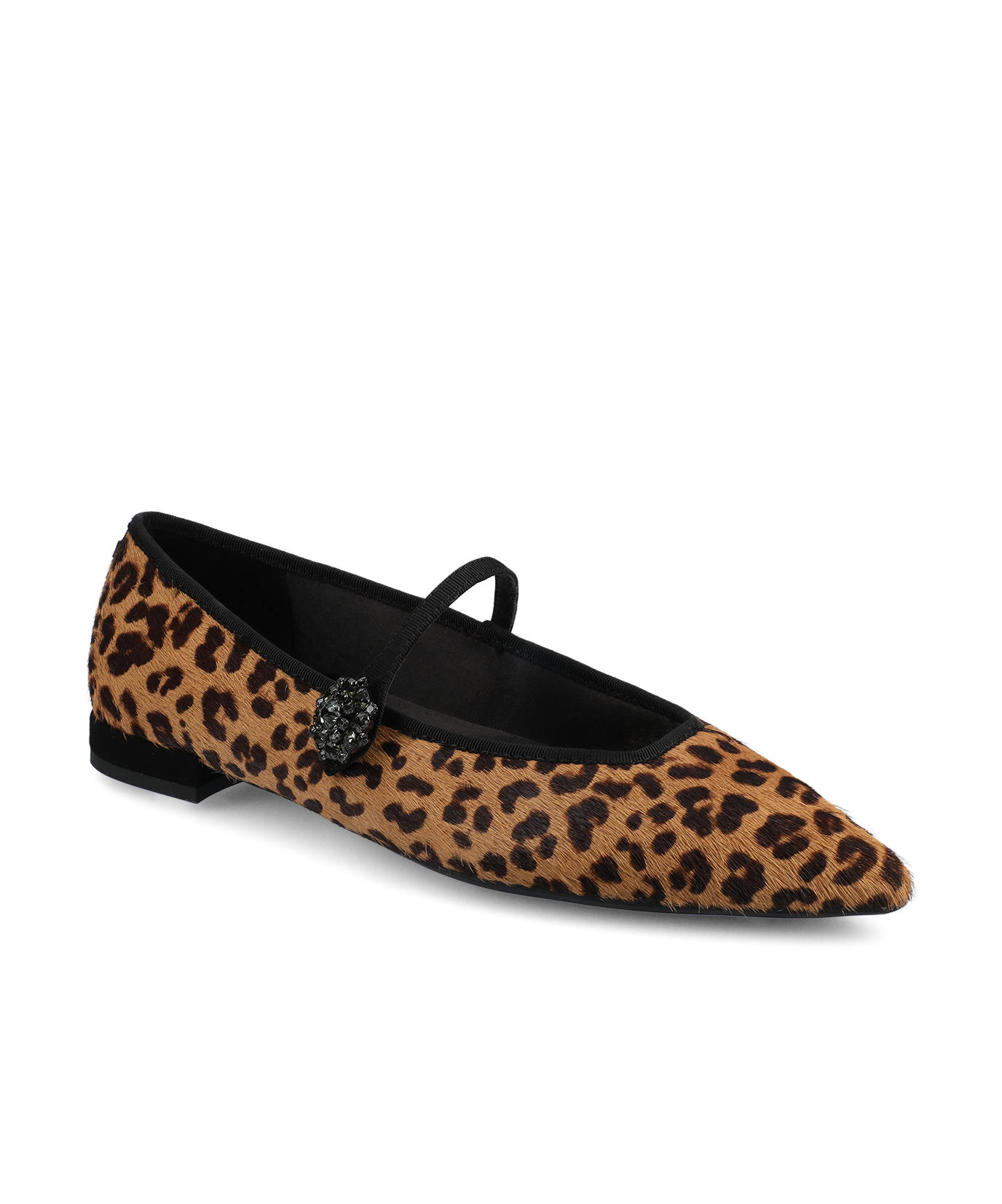 The Goldfinch 15 Mary Jane - Leopardprint Haircalf