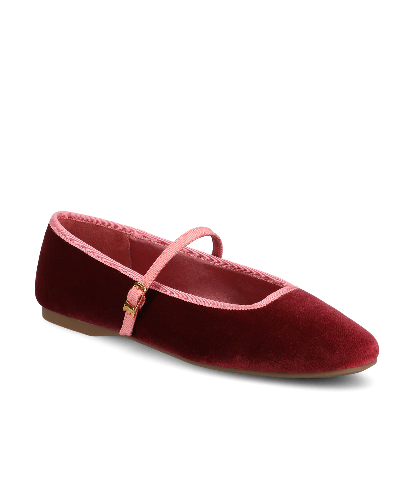 The Hummingbird Mary Jane - Cognac Velvet